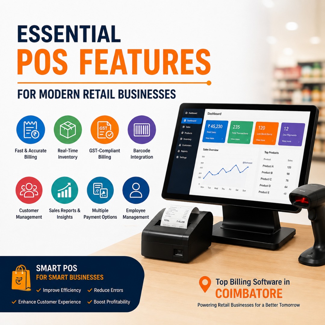 Essential POS Features for Modern Retail Businesses
