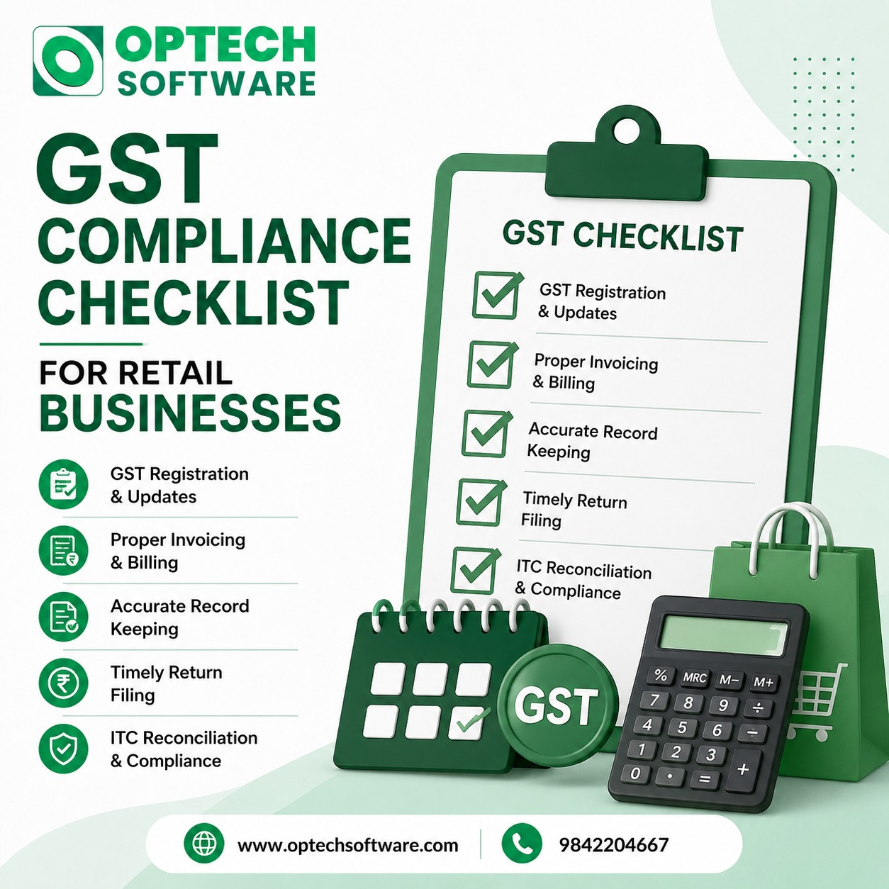 GST Compliance Checklist for Retail Businesses